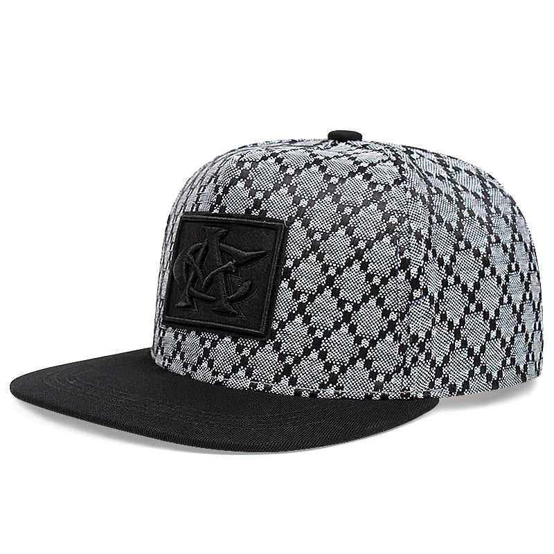 Unisex NF-Buchstaben-Stickerei-Hip-Hop-Mützen Frühling und Herbst Outdoor Verstellbare Freizeit-Baseballkappen Sonnencremehut