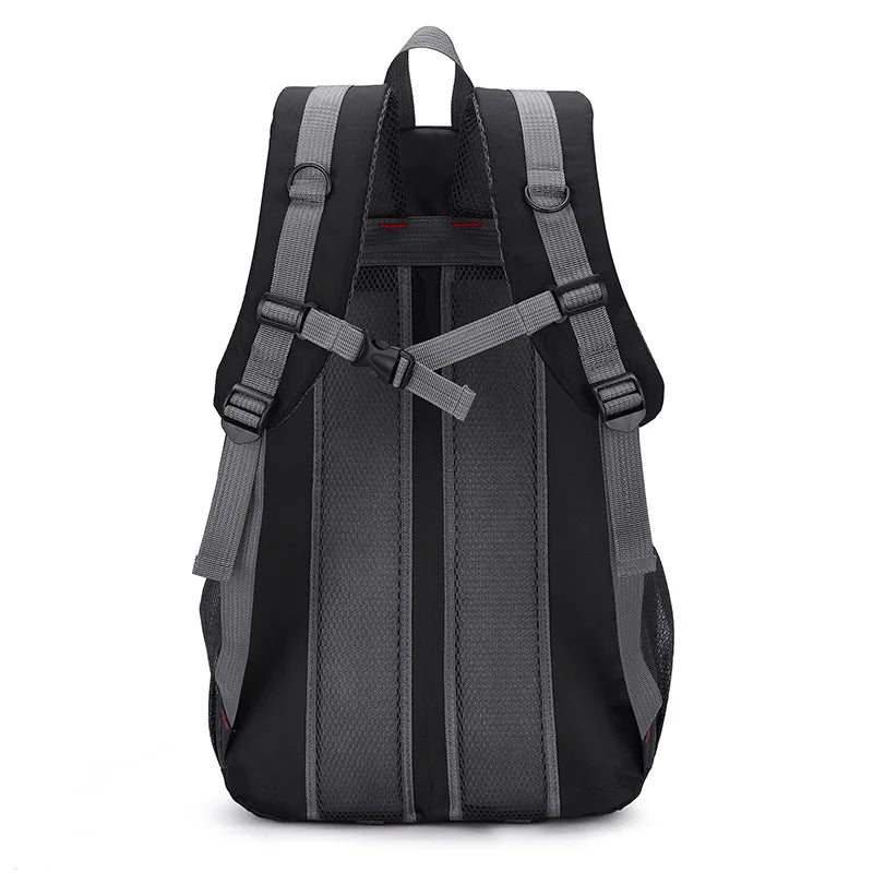 Sac à dos de sport de voyage unisexe 2026 grande capacité en nylon léger pour randonnée en plein air hommes et femmes sac d'école étudiant