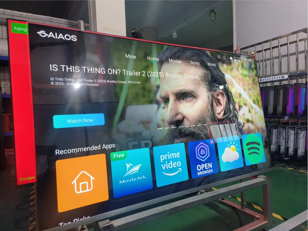 Erleben Sie atemberaubende Bilder auf einem neuen originalen ultradünnen 65-Zoll-4K-Smart-OLED-TV mit flüssiger 120-Hz-Bildwiederholrate für Kinogenuss