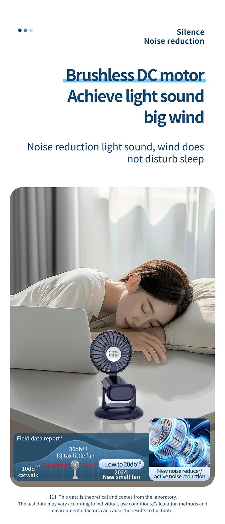 Mini ventilateur portable 3000 mAh pliable, à poser sur un bureau, à suspendre autour du cou, 5 vitesses, rechargeable par USB, support de téléphone, écran d'affichage