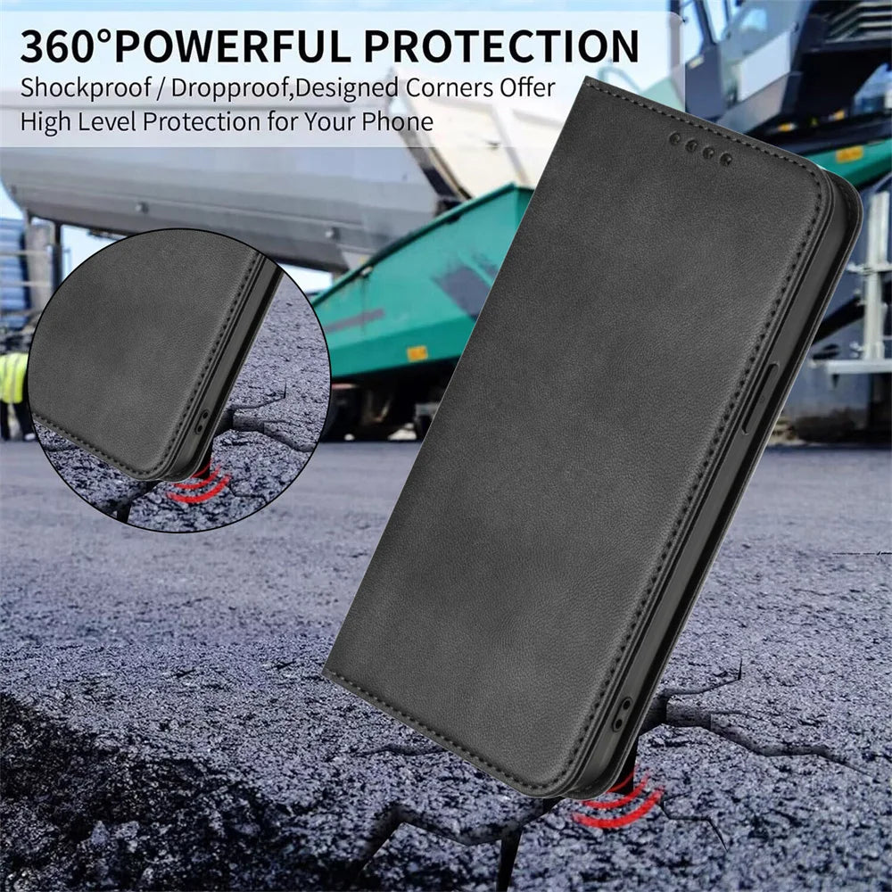 Leather Magnetic Wallet Case Book For Oneplus Nord 5 4 3 2Lite 2 2T Nord CE5 CE3 CE2 Lite CE2 CE 5G Phone Cover