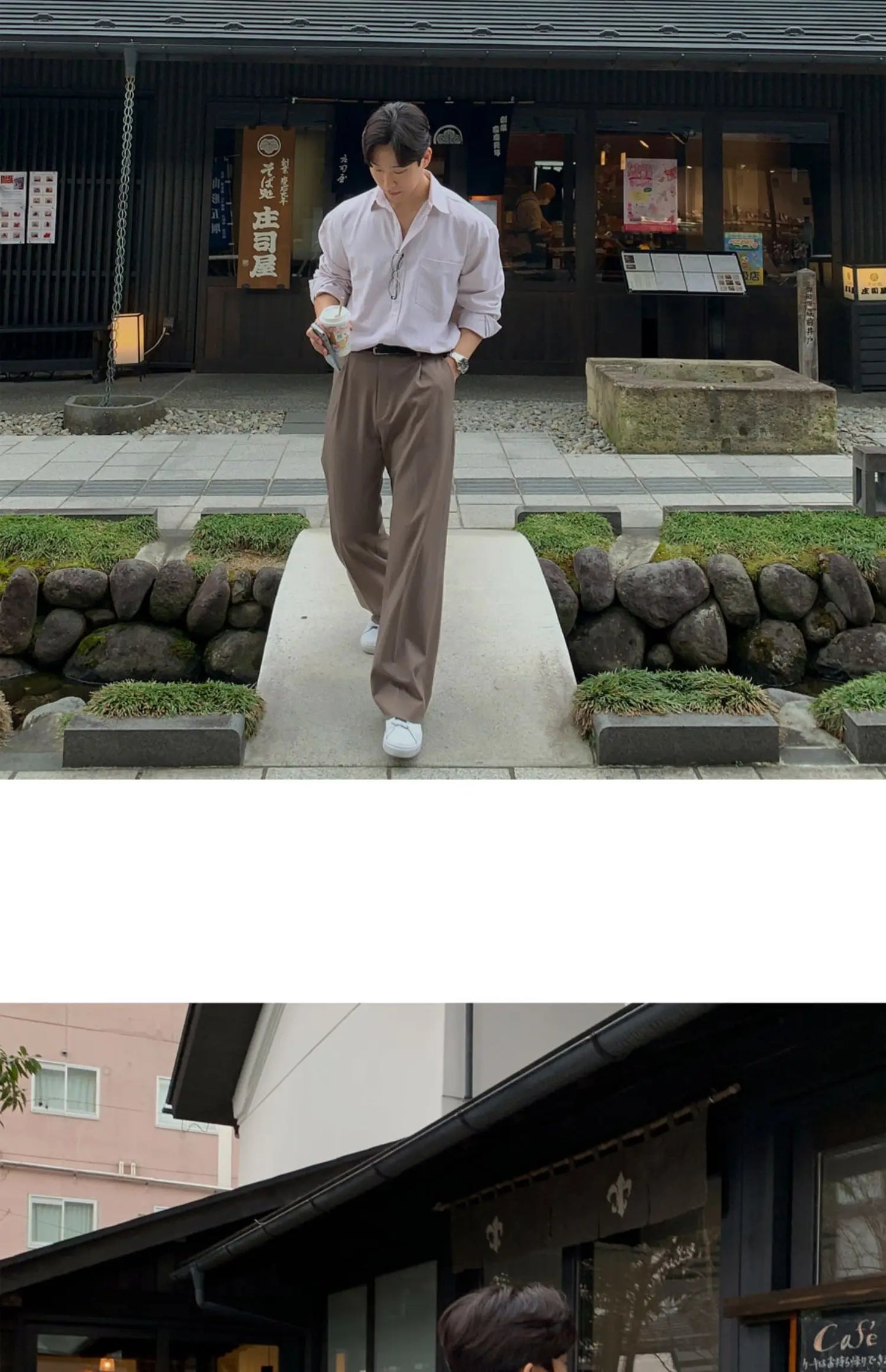 Chemise surdimensionnée rayée pour hommes, T-shirt à manches longues assorti pour le printemps et l'automne, Manteau de chemise coréen décontracté unisexe d'extérieur