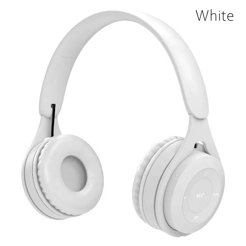 Écouteurs sans fil Bluetooth pour enfants, Casques stéréo pliables, Casques de jeu supra-auriculaires pour Android iOS