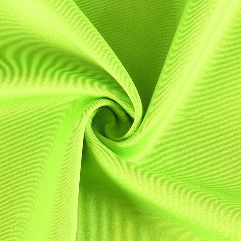 Tissu tricoté élastique Scuba résistant à l'usure, anti-boulochage pour la couture de pulls, jupes, uniformes scolaires, vêtements de sport au mètre