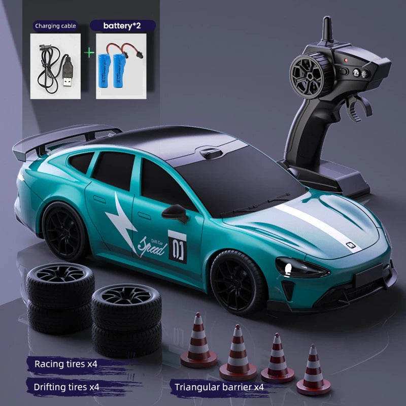 Voiture Télécommandée 4x4, 2.4G Radio Haute Vitesse, Drift Racing, Camion Rapide RTR, Jouet Cadeau pour Enfants