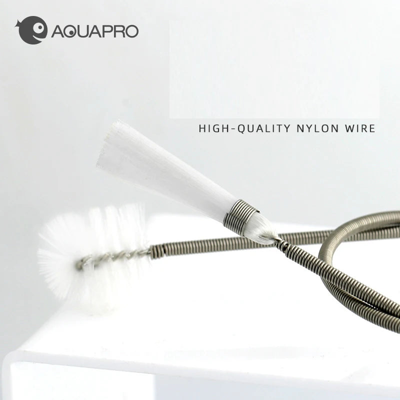 Aquarium Spring Brush Zubehör Fischglas Reinigungsgeräte Aquarium Filter Terrarium Angelartikel Pflanzenreiniger
