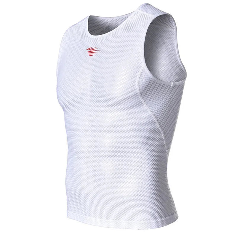 RION Herren Tank Top Ärmelloses Unterhemd Atmungsaktiv Schnell Trocknend Schweißabsorbierend Radfahren Sport Tops Fitnessstudio Sommer Herrenhemden