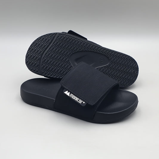 Unique Men'S Summer Casual Sandals with Soft Soles, Adjustable Magic Strap for Wide Feet, Perfect for The Beach