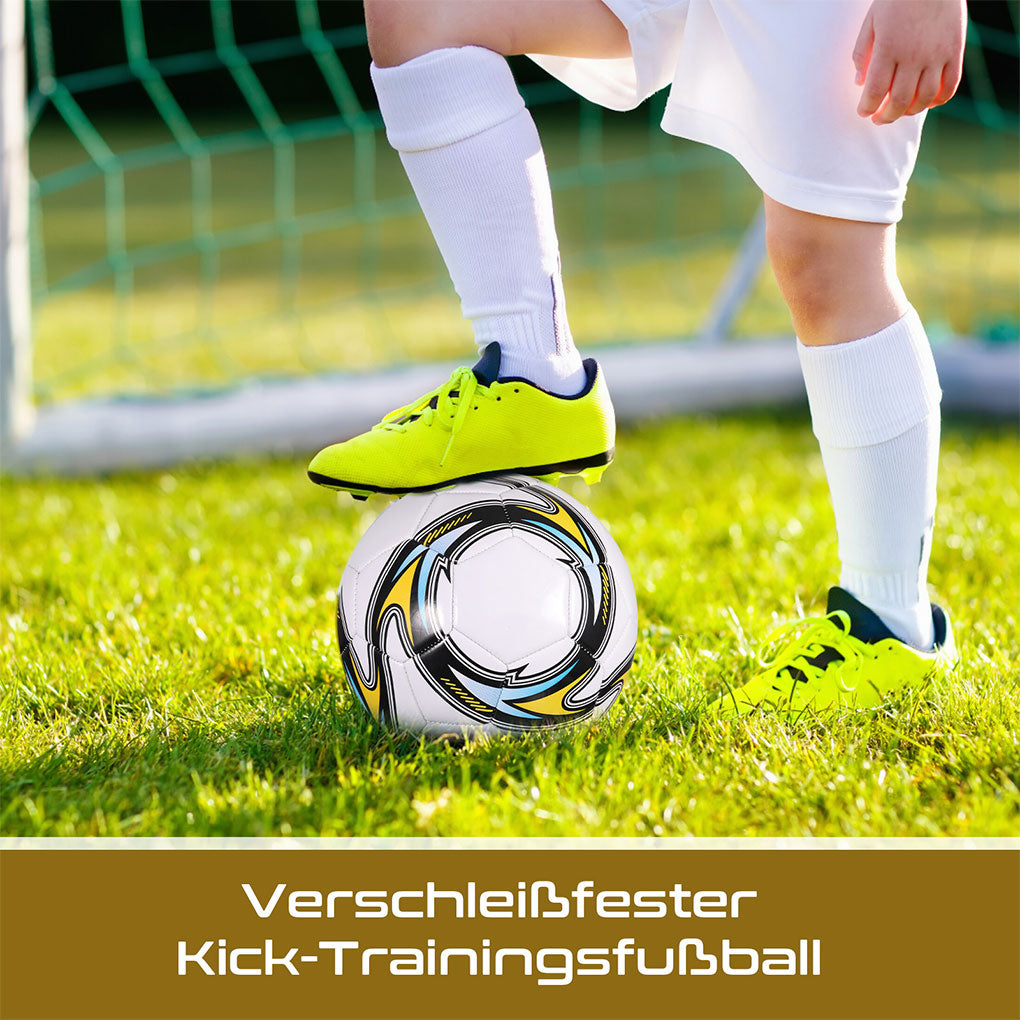 Fußball Official Size5 Maschinengenäht PVC Nahtlos Verschleißfest Rutschfest Outdoor Match Spiel Fußball Training