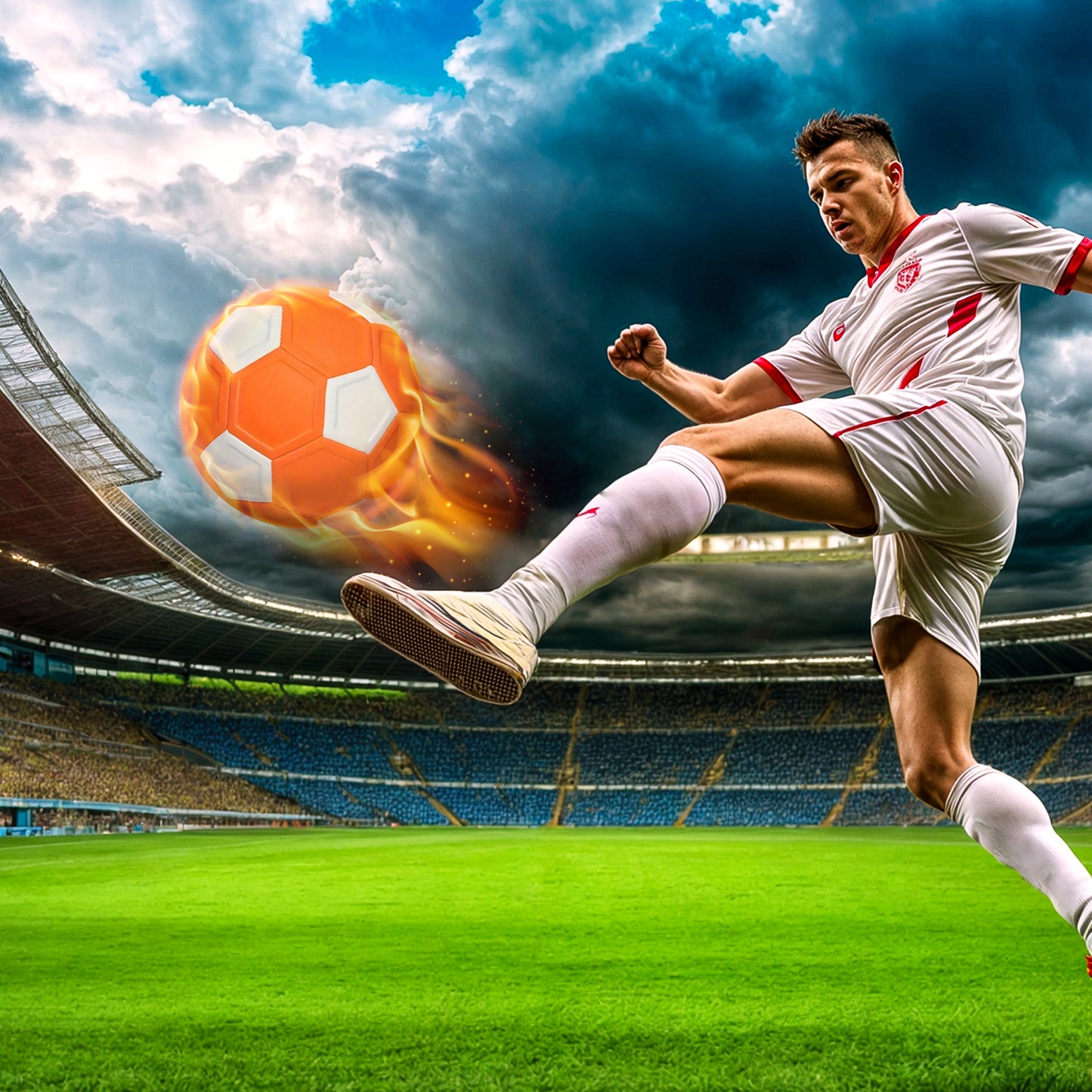 Curve Swerve Fußball offizielle Größe 4 5 Curve and Swerve Fußball maschinengenähtes Spiel Fußballtraining