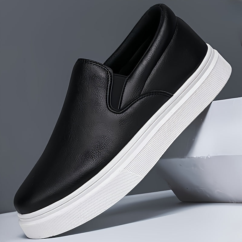 Sneaker, Herren Slip-on Skateschuhe, Freizeit-Slipper für Studenten, Trendige vielseitige Flats