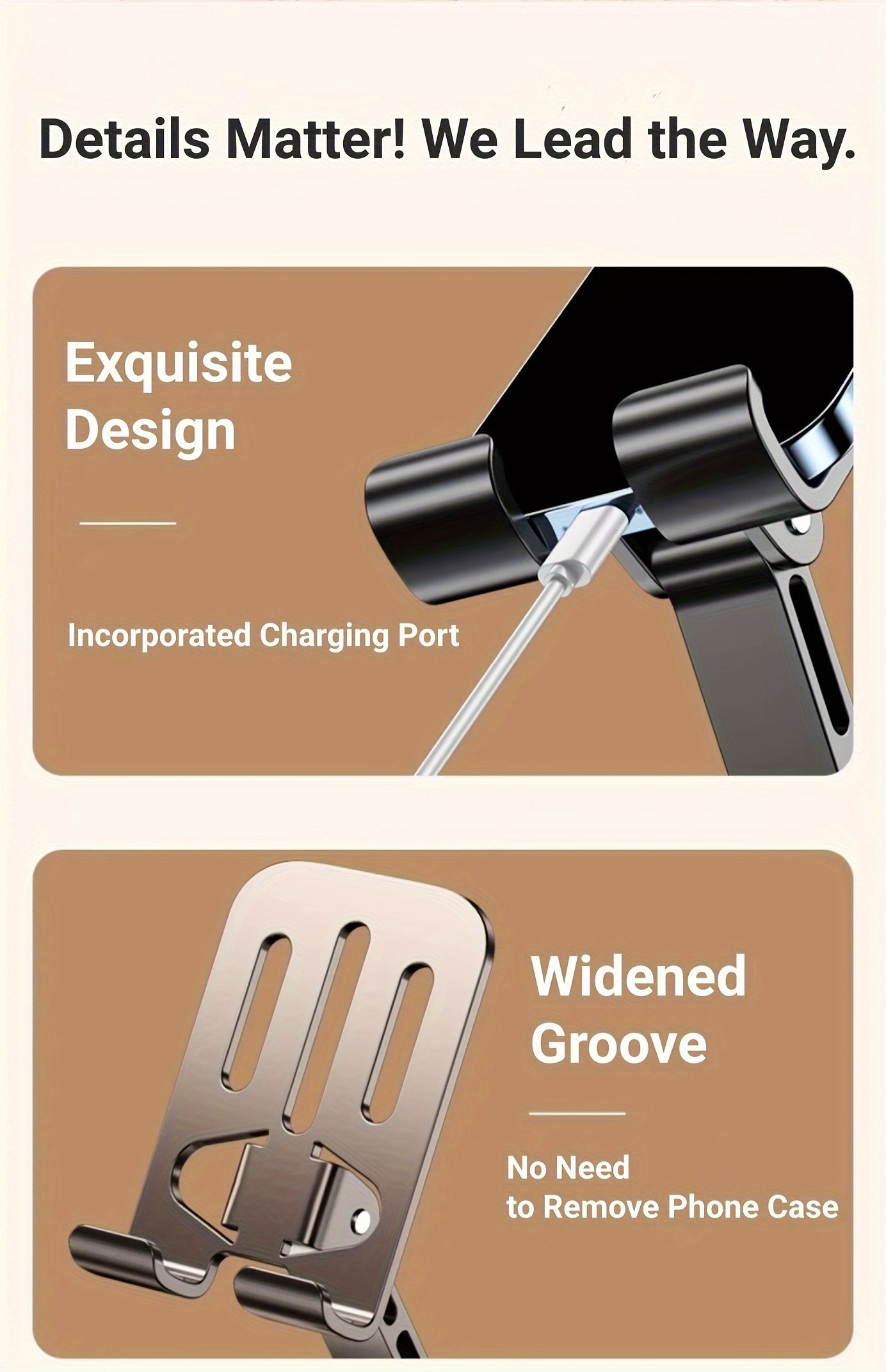 Rotating Phone Stand - a Compact And Portable Folding Desktop Holder, Suitable for All Smartphones And Tablets, an Ideal Office Accessory for All Seasons
