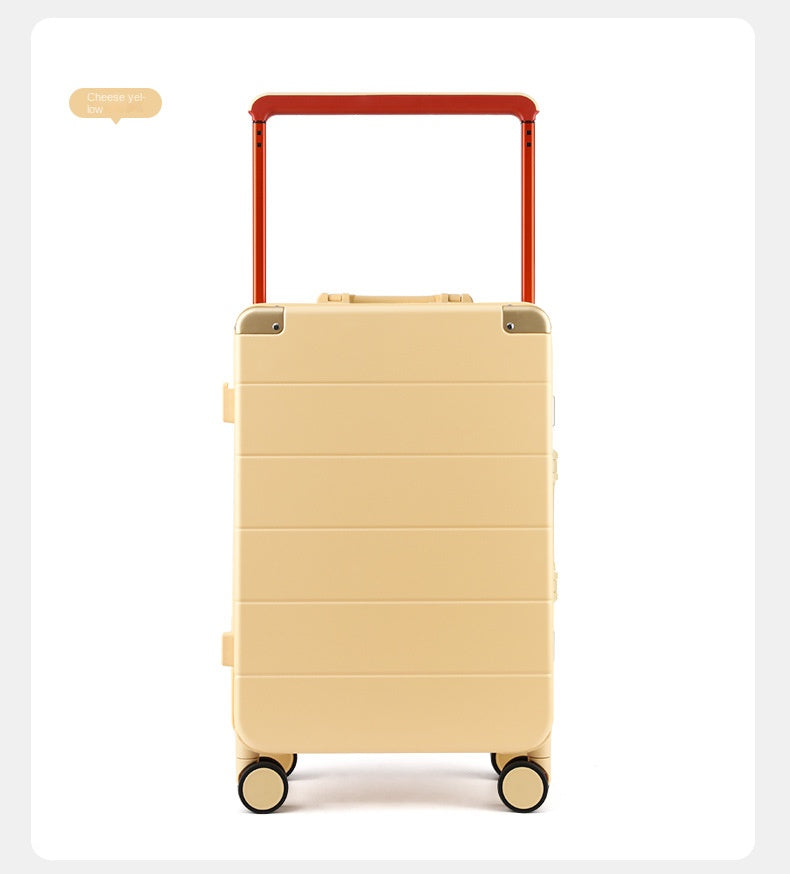 COLENARA Gepäck Neu 20"24" Herren Aluminiumrahmen Boarding Box Damen ABS + PC Trolley Koffer "26 Zoll Handgepäck Reisekoffer