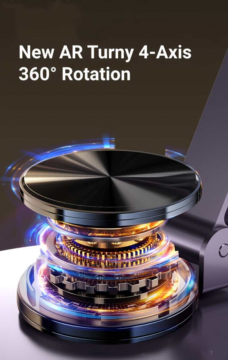 Rotating Phone Stand - a Compact And Portable Folding Desktop Holder, Suitable for All Smartphones And Tablets, an Ideal Office Accessory for All Seasons